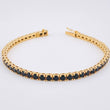Pulso Tenis 12.65gr / 7 1/4 in / 3.4mm Oro Amarillo 18K *