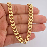 Cadena Cubana 14.4gr / 23 1/2 in / 7.22mm Oro Amarillo +1 18K $