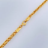 Cadena Franco 11.5gr / 23 1/2 in / 2.72mm Oro Amarillo +3 18K $