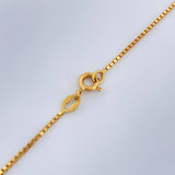 Cadena Veneciana 5.3gr / 27 1/2 in / 0.96mm Oro Amarillo +3 18K $