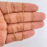 Cadena Veneciana 5.3gr / 27 1/2 in / 0.96mm Oro Amarillo +3 18K $