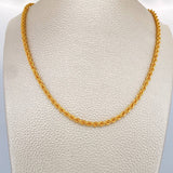 Cadena Lazo 8.5gr / 23 1/2 in / 3.1mm Oro Amarillo +3 18K $