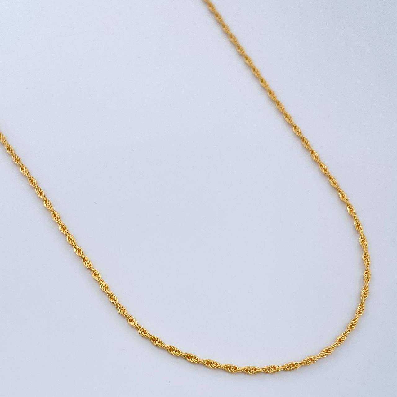 Cadena Lazo 1.05gr / 23 1/2 in / 1.15mm Oro Amarillo +3 18K $