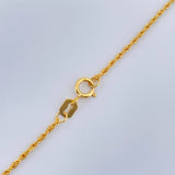 Cadena Lazo 1.05gr / 23 1/2 in / 1.15mm Oro Amarillo +3 18K $