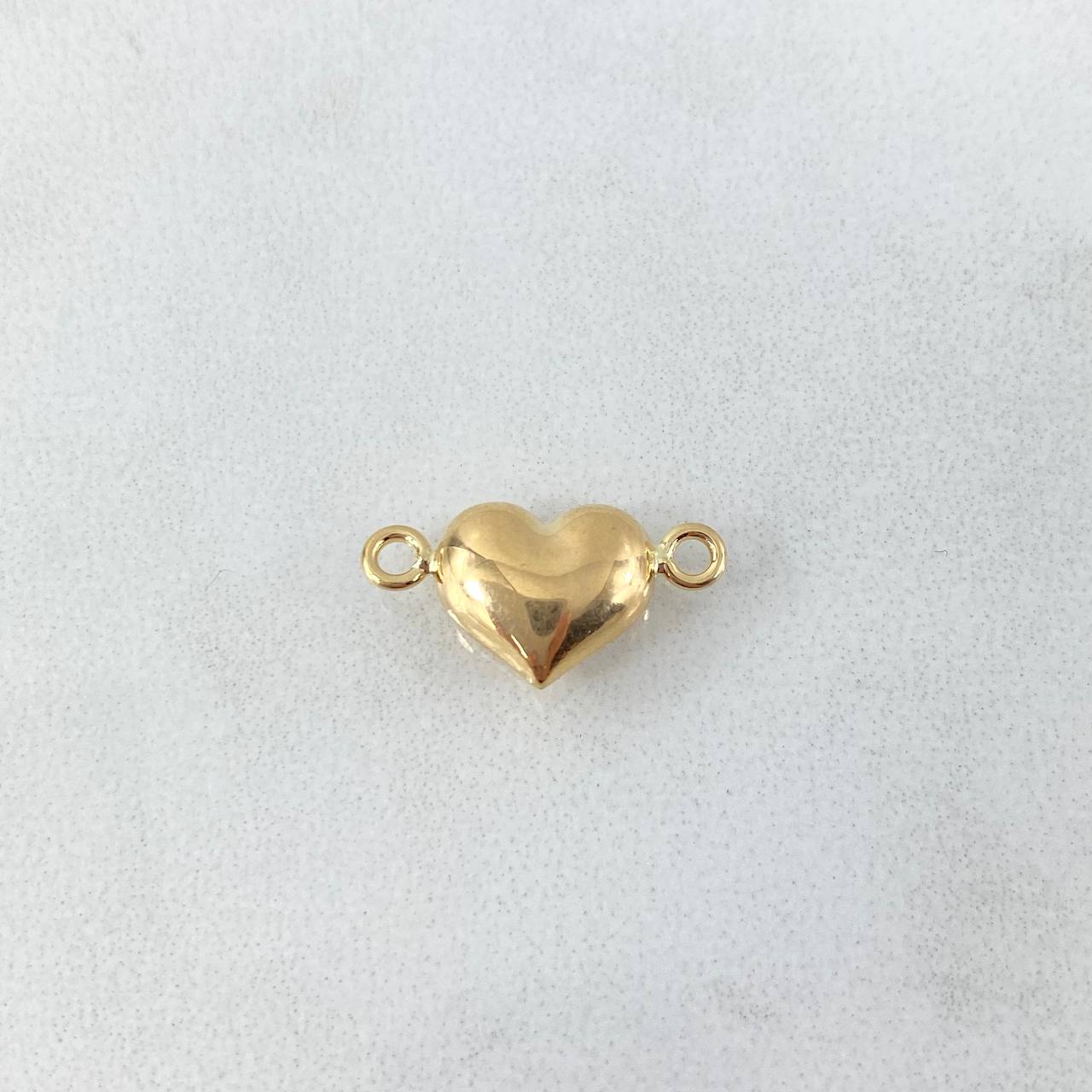 Charm Heart 0.5gr / 1.7cm / Yellow Gold Stamped ©