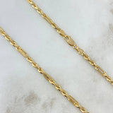 Rope Chain Special 13.1gr / 50cm / 3mm Yellow Gold +3