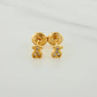 Topos Oso Ts 0.7 g / in / 4.8 mm Oro Amarillo 18K