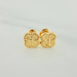 Topos Trebol 0.65gr / 4.5mm Oro Amarillo 18K &