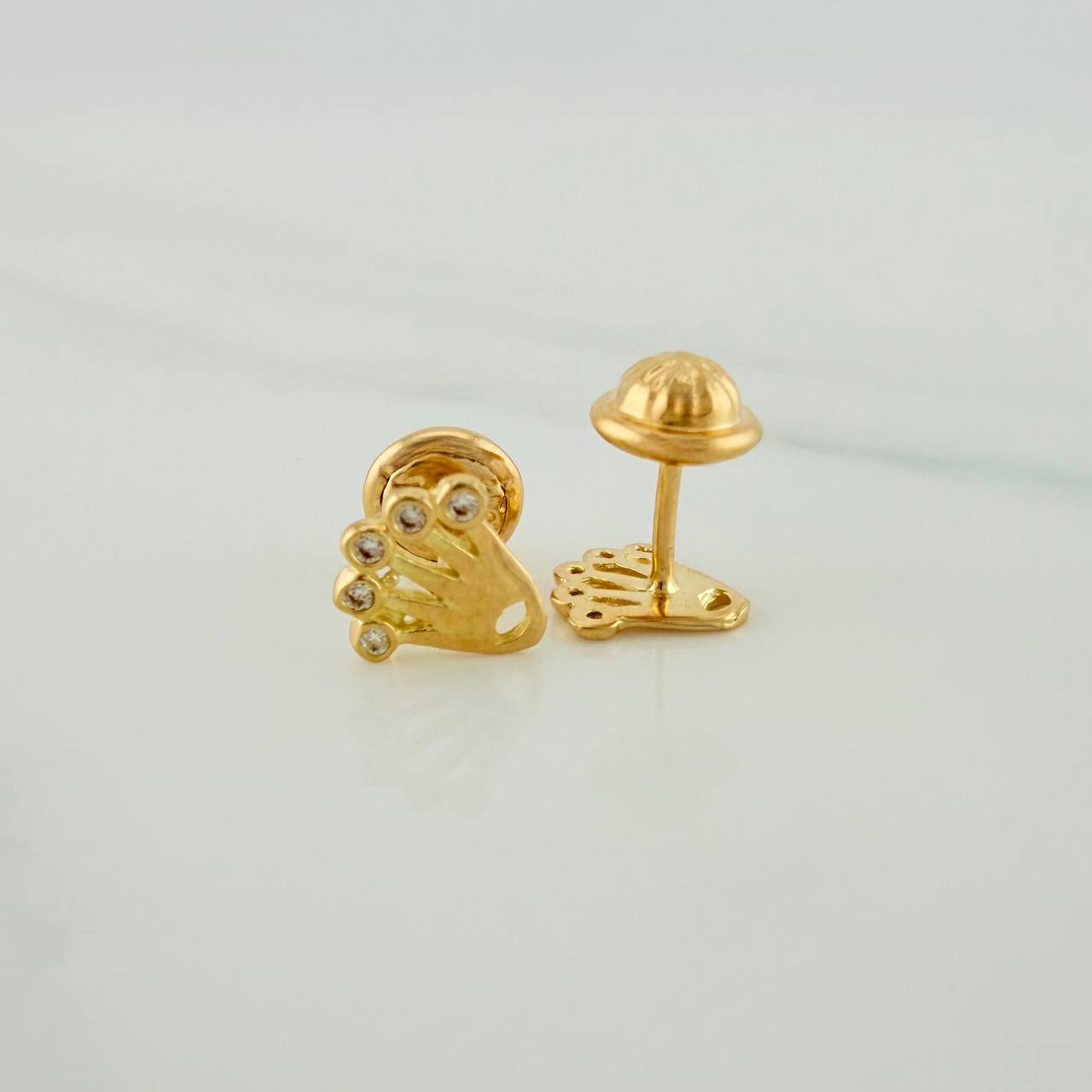 Topos Corona 0.8gr / Oro Amarillo 18K &
