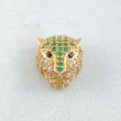 Charm Panther Head 1.9gr / 1.2cm / 18K Yellow Gold