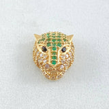 Herraje Cabeza Pantera 2.2gr / 1/2 in / Oro Amarillo 18K ©