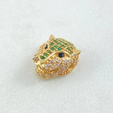 Herraje Cabeza Pantera 1.9gr / 1/2 in / Oro Amarillo 18K ©
