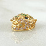 Charm Panther Head 2.05gr / 1.2cm / 18K Yellow Gold