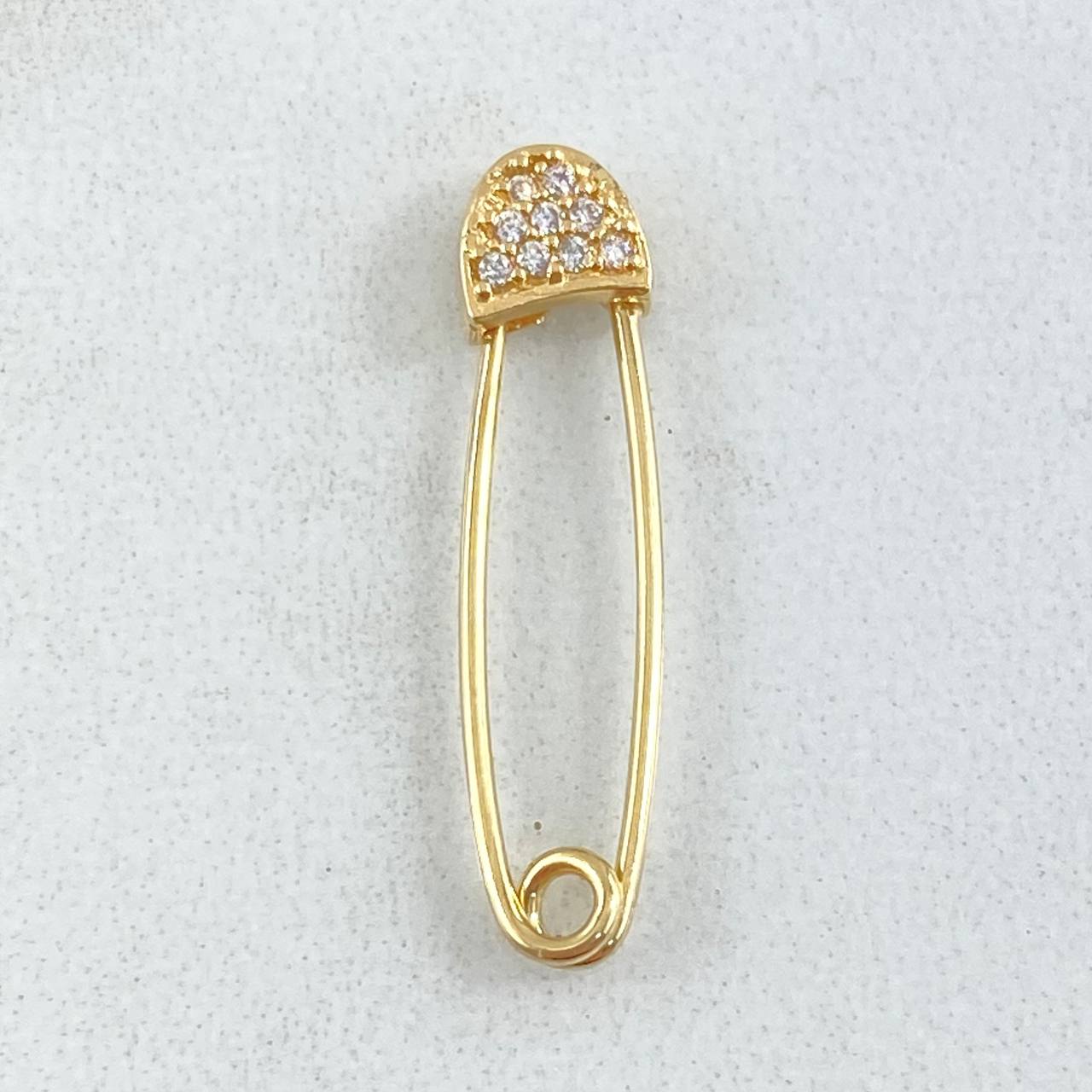 Herraje Gancho Nodriza 0.9gr / 2.3cm / Oro Amarillo 18K ©