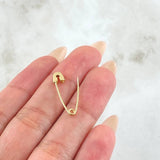 Charm Hook Nodriza 0.6gr / 2.3cm / 18K Yellow Gold ©