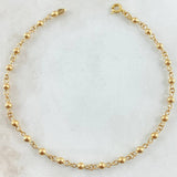 Military Type Bracelet 2.7gr / 20cm / 18K Yellow Gold ©