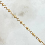 Pulso Tipo Militar 2.85gr / 21cm / Oro Amarillo 18K ©