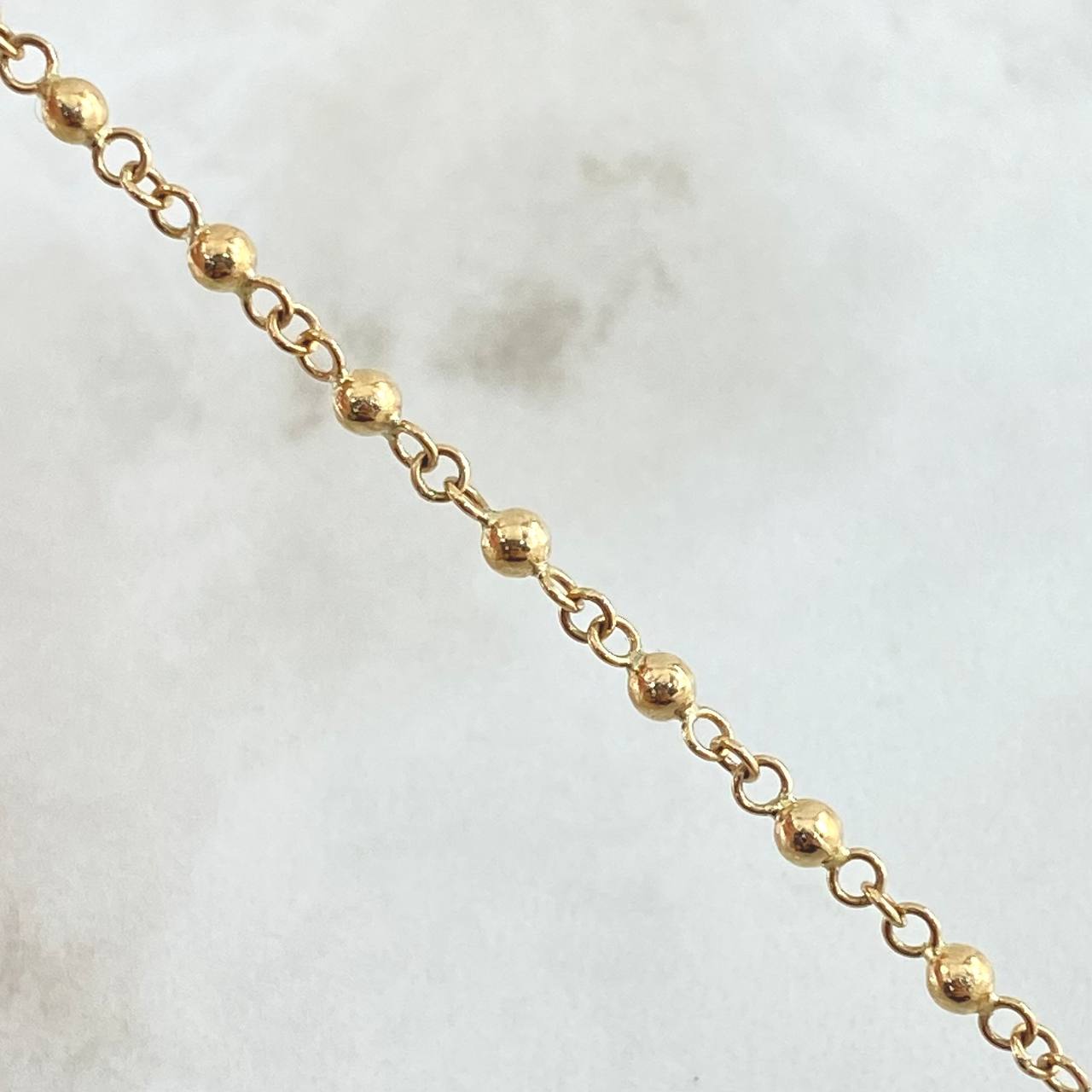 Military Type Bracelet 2.7gr / 20cm / 18K Yellow Gold ©