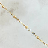 Military Type Bracelet Espiraculo 1.45gr / 17cm / 18K Yellow Gold ©