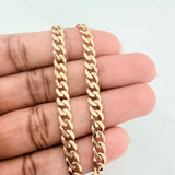 Pulso Cubano 5.35 g / 8 1/4 in / 4.9 mm Oro Amarillo 18K
