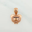 Dije Rostro Oso 3.1 g / 3/4 in Oro Rosa 18K