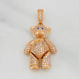 Articulated Bear Pendant 9.75 g / 1 1/2 in 18K Rose Gold