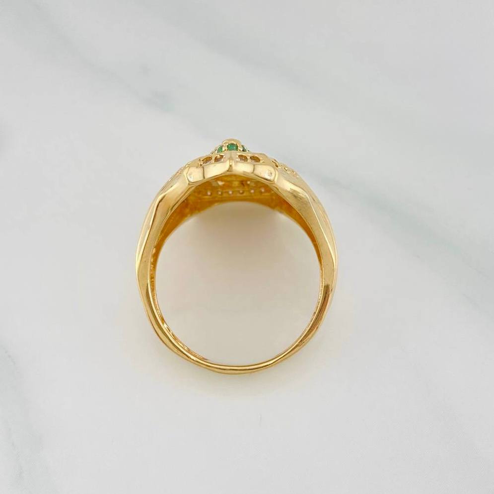 Anillo Virgen Guadalupe 8.05 g / T7 Oro Amarillo 18K