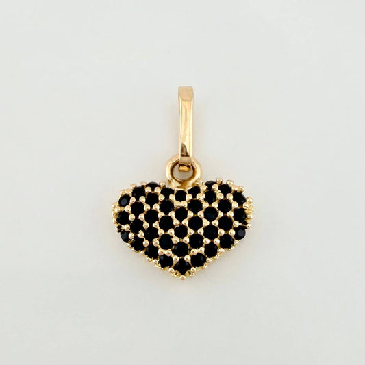 Dije Corazón 0.9 g / 1/2 in Oro Amarillo 18K