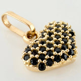 Dije Corazón 0.9 g / 1/2 in Oro Amarillo 18K