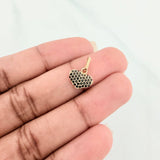 Dije Corazón 0.9 g / 1/2 in Oro Amarillo 18K