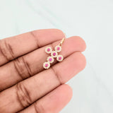 Dije Cruz Tupida 1.5 g / 1 in Oro Amarillo 18K
