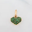 Dije Corazón 0.9 g / 1/2 in Oro Amarillo 18K