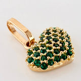 Dije Corazón 0.9 g / 1/2 in Oro Amarillo 18K