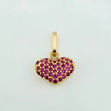 Pendant Heart 0.9 g / 1/2 in Yellow Gold 18K