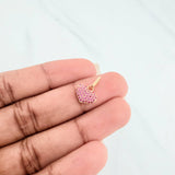 Pendant Heart 0.85 g / 1/2 in Yellow Gold 18K