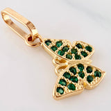 Dije Mariposa 0.75 g / 3/4 in Oro Amarillo 18K