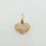 Pendant Heart 0.9 g / 1/2 in 18K Yellow Gold