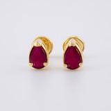Topos Dije Gota Esmeraldas 1Qts 1.55g / in / 6.9mm Oro Amarillo 18K