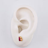 Topos Dije Gota Esmeraldas 1Qts 1.55g / in / 6.9mm Oro Amarillo 18K