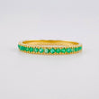 Anillo Churumbela Esmeraldas 21pts 2g / T5 Oro Amarillo 18K