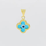 Dije Trebol Turco 0.7g / 1/2 in Oro Amarillo 18K