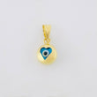 Turkish Heart Pendant 0.55g / 1/2 in 18K Yellow Gold