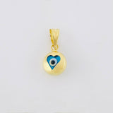 Turkish Heart Pendant 0.55g / 1/2 in 18K Yellow Gold