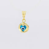 Turkish Heart Pendant 0.55g / 1/2 in 18K Yellow Gold