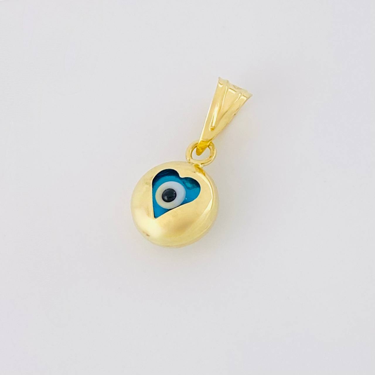 Turkish Heart Pendant 0.55g / 1/2 in 18K Yellow Gold