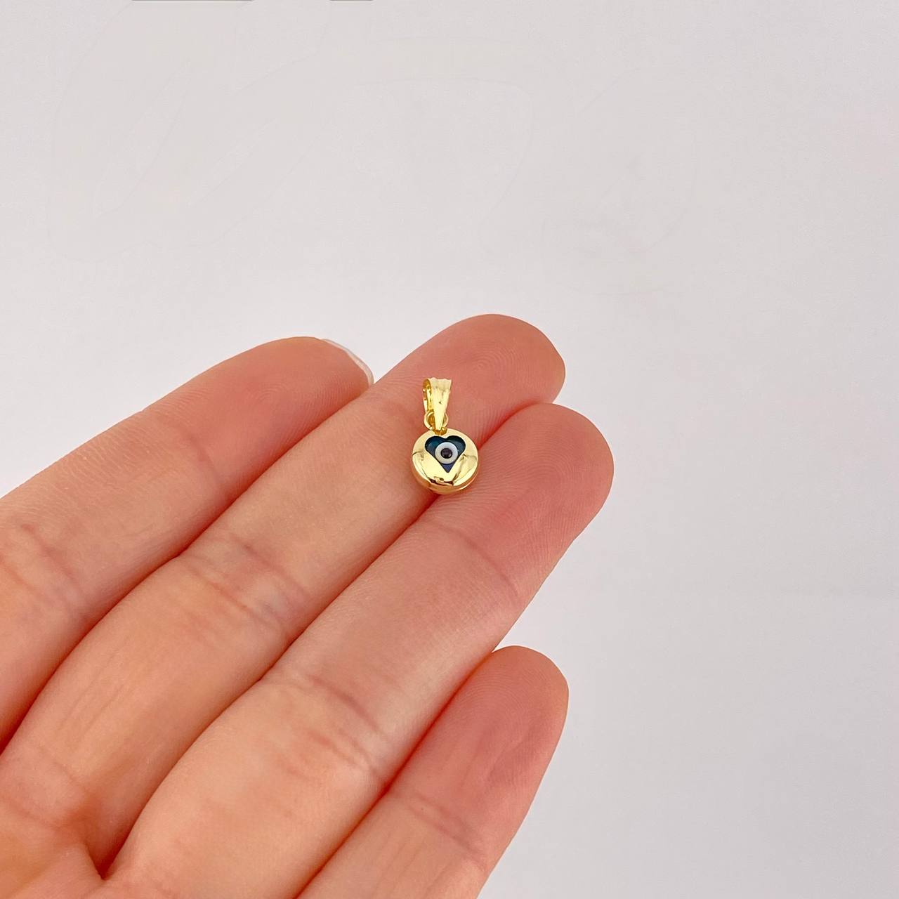 Turkish Heart Pendant 0.55g / 1/2 in 18K Yellow Gold