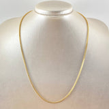 Venetian Chain Cubic 5.35gr / 50cm / 1.8mm Yellow Gold +3 18K