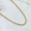 Wheat Chain 5.35gr / 50cm / 3.6mm Yellow Gold +3 18K