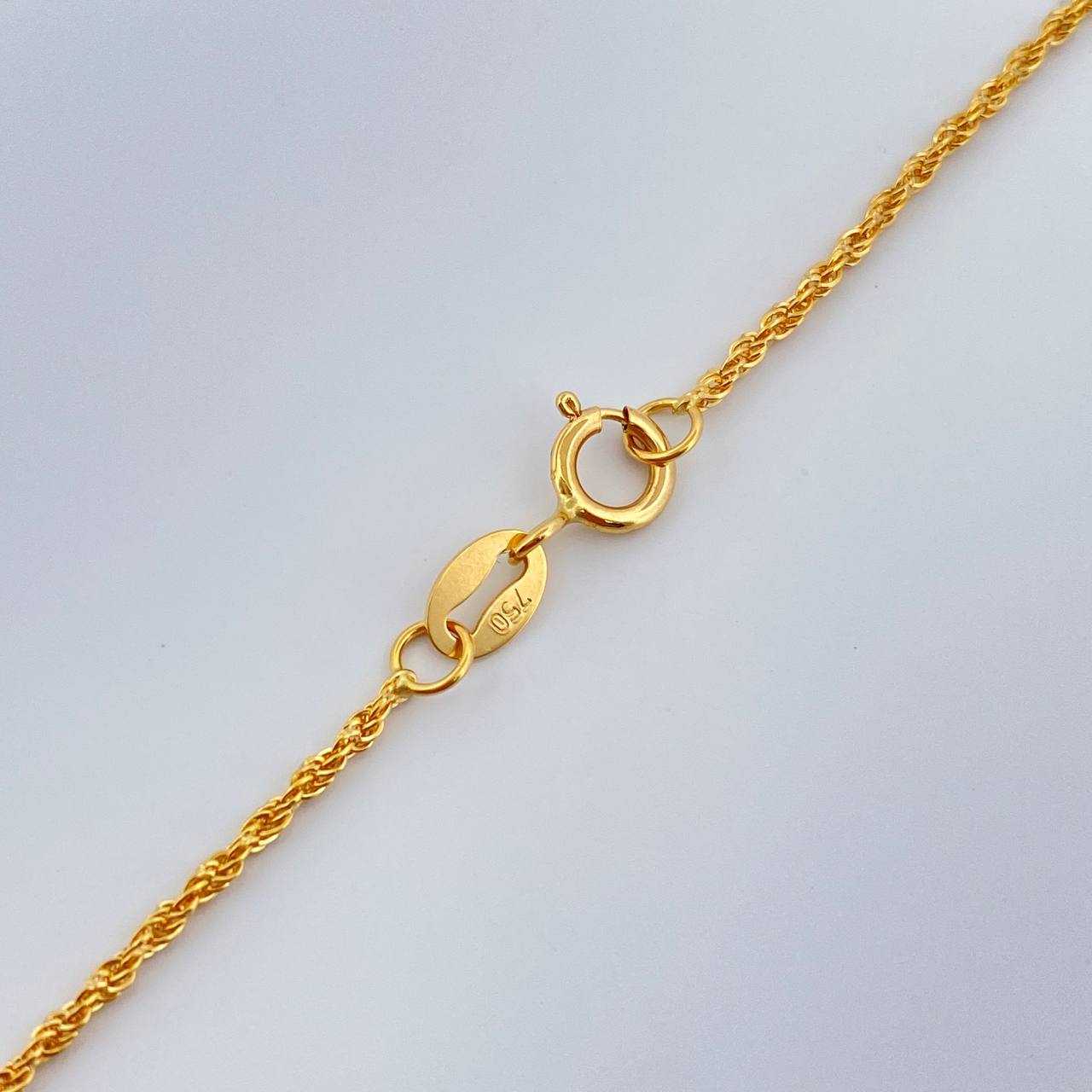 Cadena Lazo 1gr / 20 in / 2mm Oro Amarillo +3 18K $