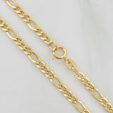 Pulso Fígaro 1.05g / 7 1/2 in / 2.6mm Oro Amarillo 18K